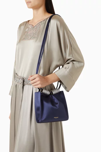 Shoulder Bag in Satin
