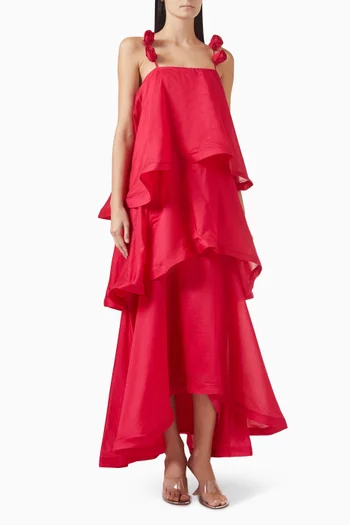 فستان سهرة ثاليا بطبقات متعددة