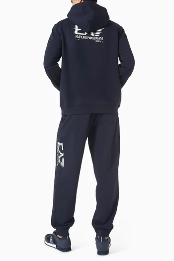 Logo Hoodie in Cotton