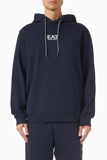 Logo Hoodie in Cotton