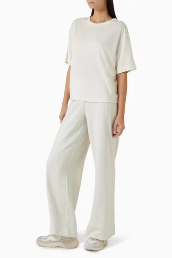 بنطال رياضي مطرز بأحجار الراين