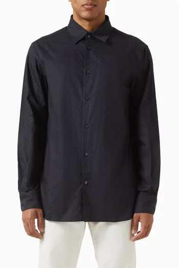 Logo Shirt in Cotton