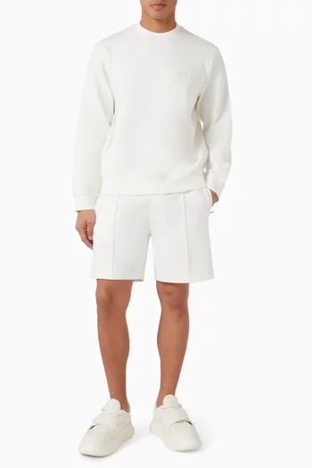 Logo Sweatshirt in Double Jersey