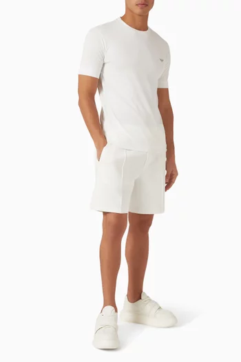 شورت جيرسيه بحياكة مزدوجة