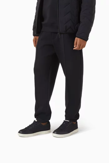 Eagle Logo Sneakers in Suede