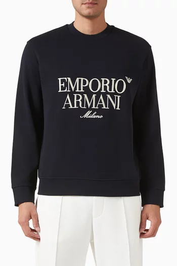 Logo Sweatshirt in French Terry