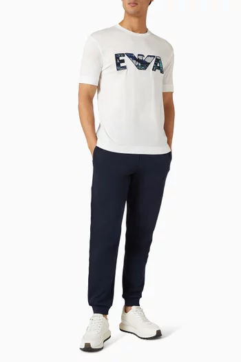 Eagle Logo T-shirt in Cotton-blend