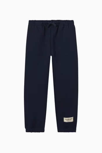Relaxed Cuffed Sweatpants in Cotton