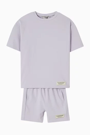 شورت بقصة فضفاضة سوفتسكين معاد تدويره