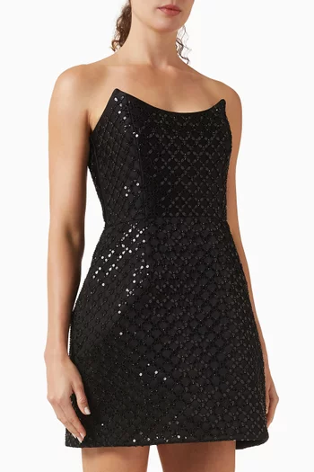 Neve Embellished Mini Dress