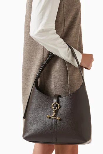 Kite Hobo Bag in Leather