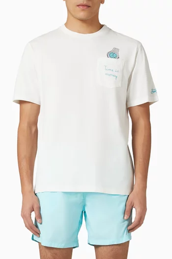 Time is Money Connor T-shirt in Cotton