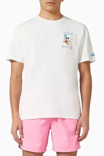 Arnott Mickey Mouse Padel Club T-shirt in Cotton