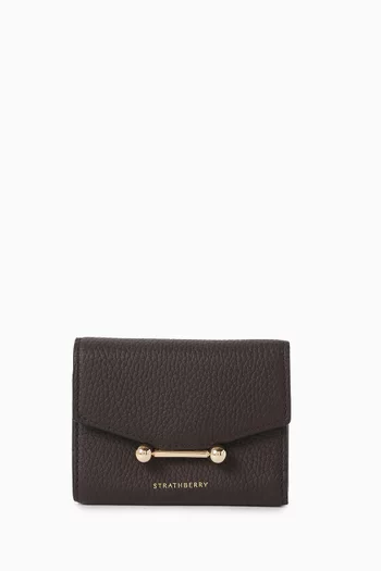 Mosaic Trifold Wallet in Leather