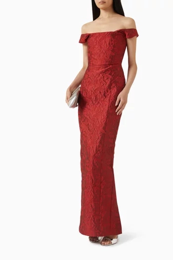 Joanna Gown in Jacquard