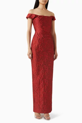 Joanna Gown in Jacquard