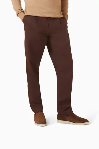 City Chelsea Boots in Oiled Suede