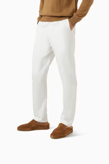 Fur Voyager Slippers in Softey® Suede