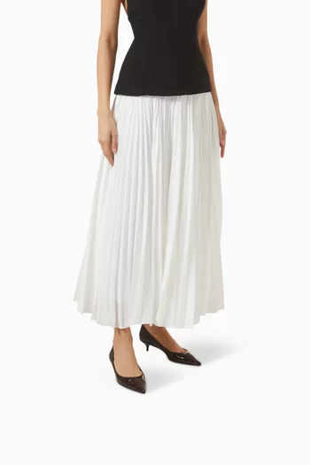 Amelia 35 Pumps in Croc-embossed Leather