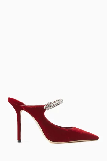 Bing 100 Mules in Velvet