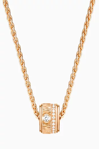 Possession Diamond Pendant Necklace in 18kt Rose Gold