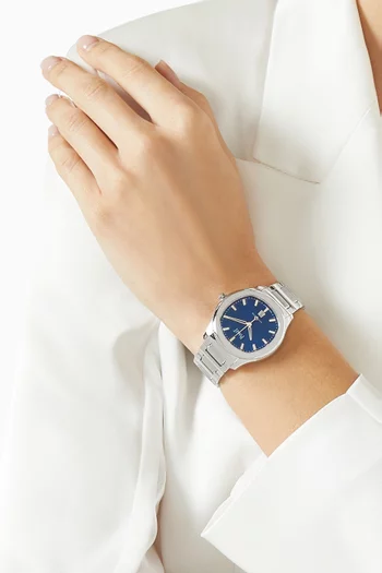 ساعة بولو ديت أوتوماتيكية ستانلس ستيل، 36 مم