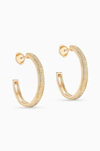 Possession Hoop Earrings in 18kt Rose Gold