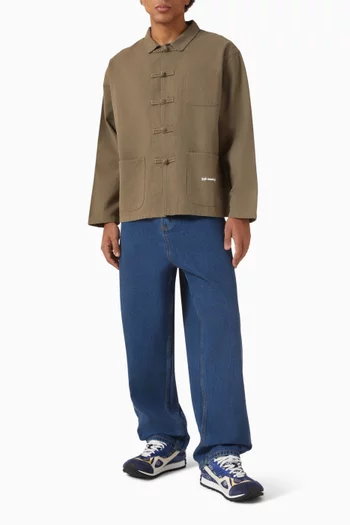 Workwear Over Shirt in Cotton