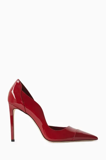 Brigitte 100 Pumps in Patent Leather