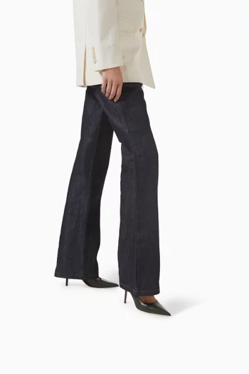 سنيكرز بورتوفينو أسفل الكاحل جلد نابا