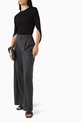 Draped Top in Matte Jersey