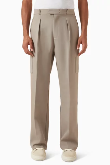 Luca Pleated Pocket Pants