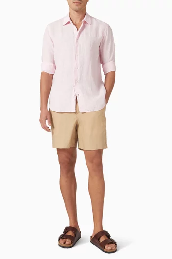 Alex Shorts in Linen