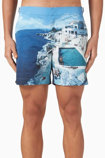 Bulldog Photographic Swim Shorts