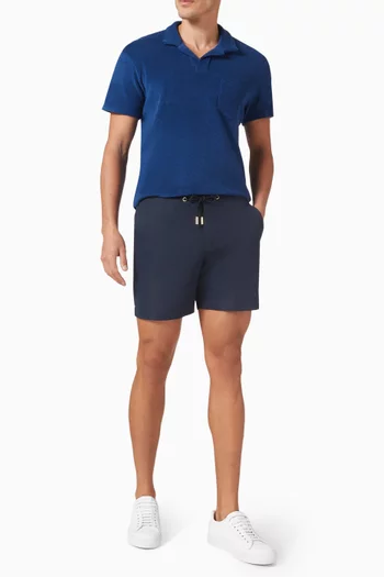 Resort Polo T-shirt in Cotton-terry