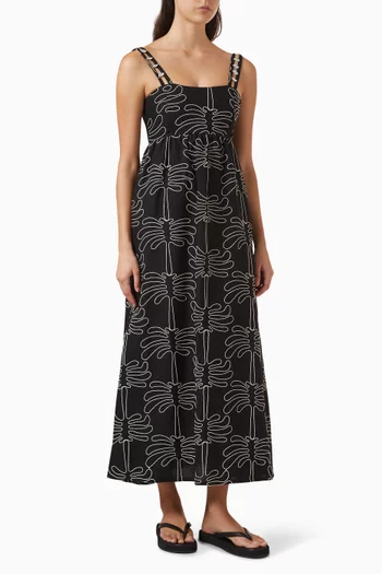 Selva Embroidered Dress