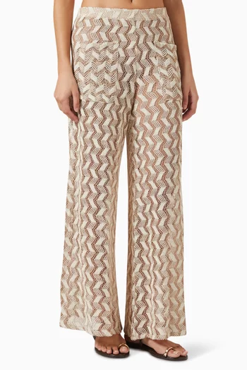 Yera Zigzag Knit Pants