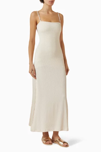 فستان رالا بحلي على شكل صدف