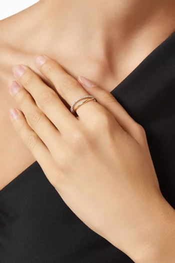 Alliance 2-in-1 Ring in 9kt Gold