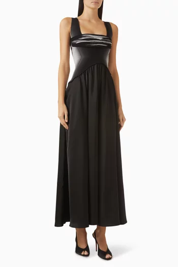 فستان جويل طويل بوجهين