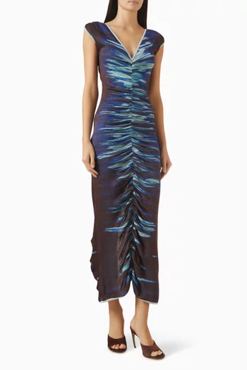 فستان دانيو متوسط الطول