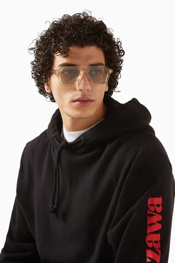 نظارة شمسية تيتسو بإطار أسيتات تيم إيكوزاوا × نيتيف سنز