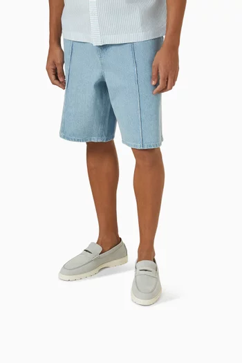 Loafers in Nubuck Leather