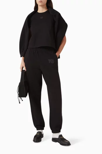 Puff-logo T-shirt in Jersey