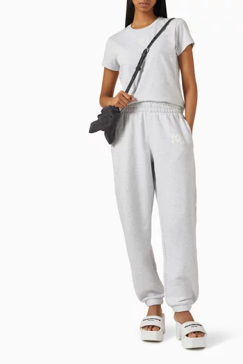 Puff-logo T-shirt in Jersey