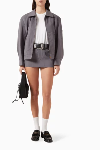 Puff-logo T-shirt in Jersey