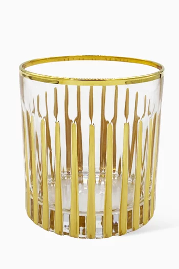 طقم أكواب للمياه كريستال مورانو، 4 قطع