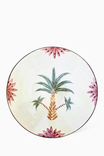 The Dates Tree Pasta Plate in Ceramic