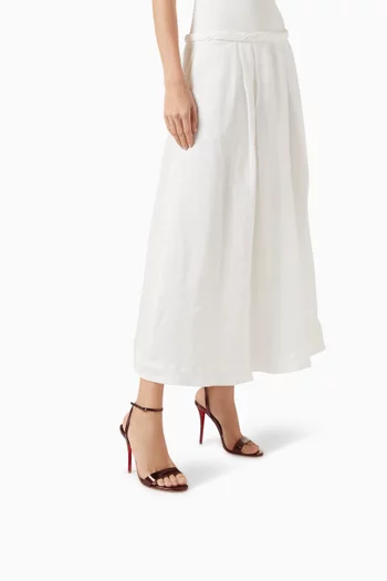 Miss Z 100 Sandals in Laminated Leather