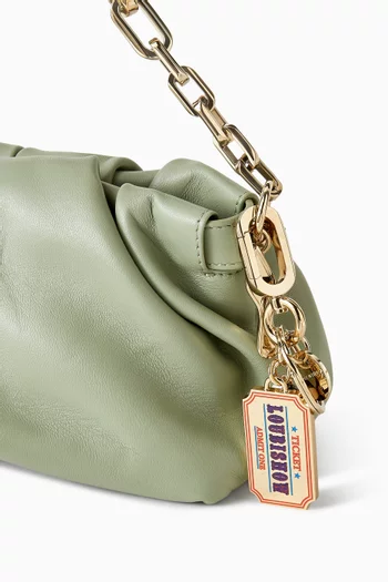 Circus Ticket Keyring in Metal